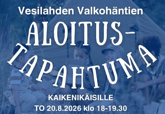 Aloitustapahtuma 20.8. - Lue lisää